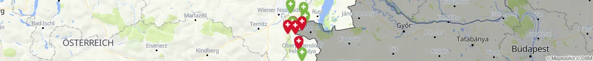 Map view for Pharmacies emergency services nearby Loipersbach im Burgenland (Mattersburg, Burgenland)